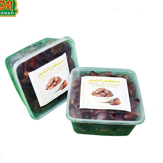 

12.12 MALL Kurma Tunisia Madu Non Tangkai 1 Kg / Box Mika 