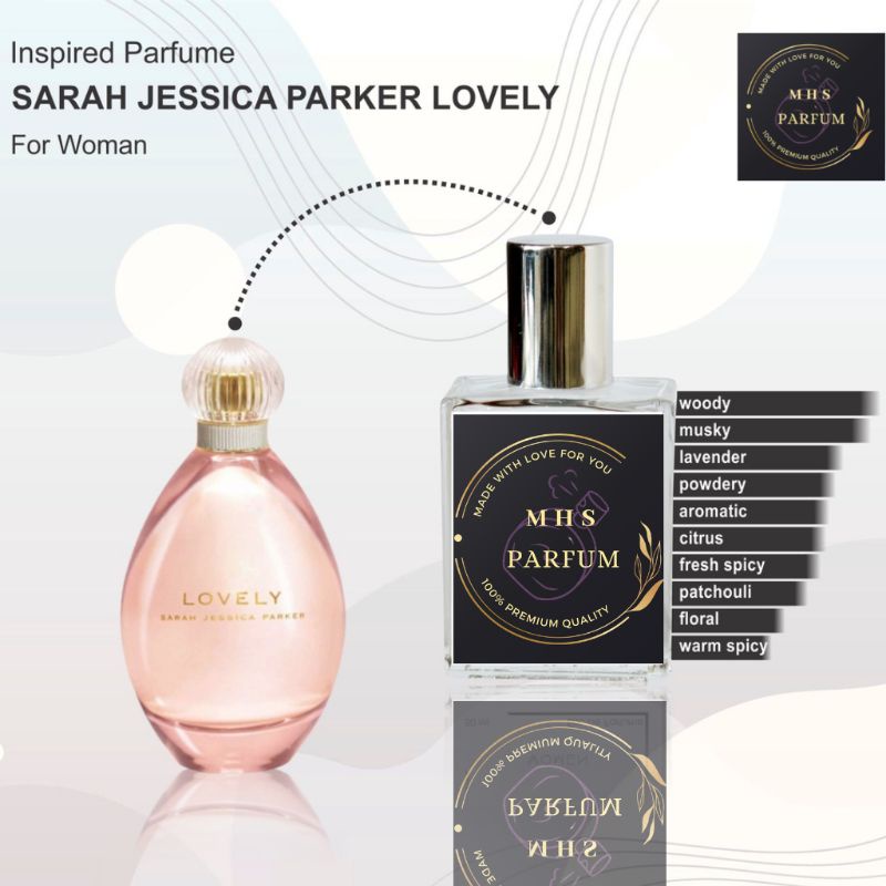 LOVE Sarah Lovely Parfum Bibit Ori Non Alkohol