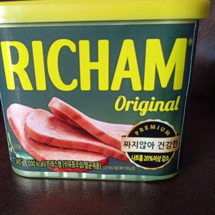 

12.12 MALL Richam original korea (PORK-DAGING BABI) 340gr grosir