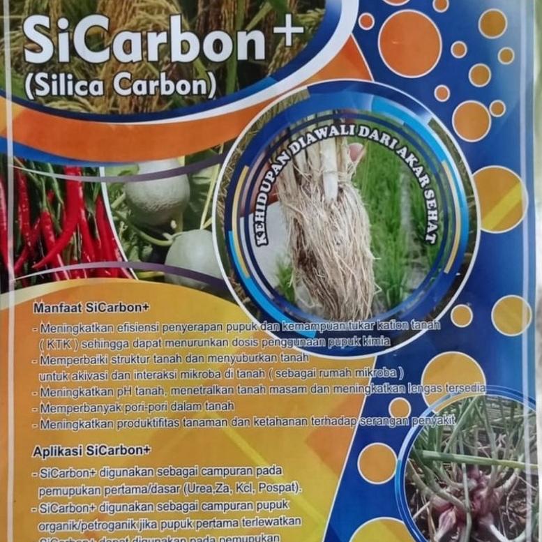 Flash Sale Pupuk Sicarbon Carbon Silika  Asam Humat 1 kg Si Carbon Sicarbon+ Sicarbon Plus ..