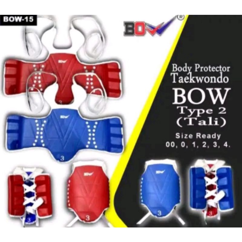 BODY PROTECTOR TAEKWONDO HUGO HUGO PELINDUNG BADAN DADA