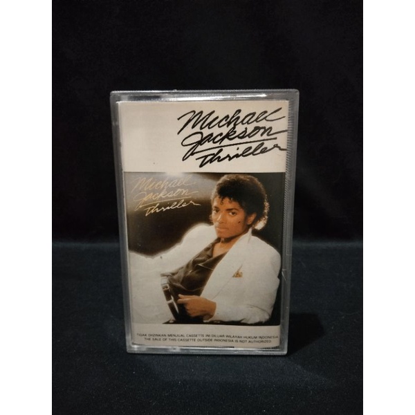 kaset Michael Jackson album Thriller
