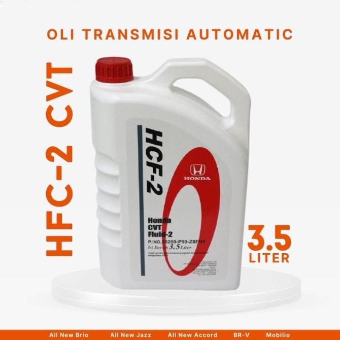 Hcf-2 Cvt Oli Transmisi Matic Honda Mobilio Brv Hrv Jazz Rs Gk5 2015- Promo