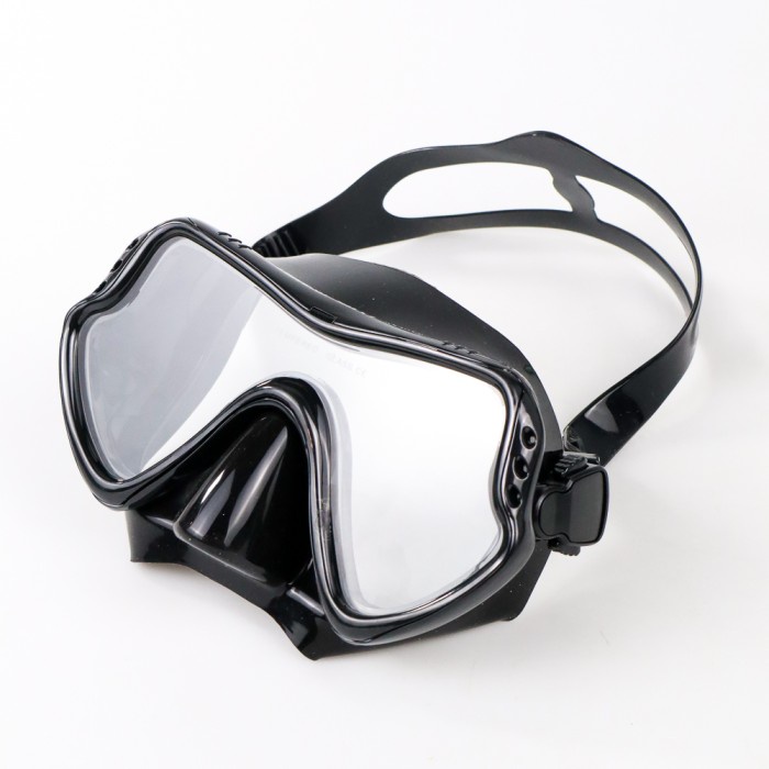 Kacamata Selam Diving Snorkeling Tempered Glass - AS303JF - 7RCS1NBK