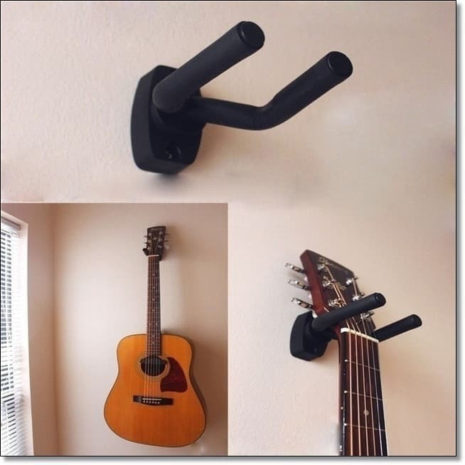 TaffSTUDIO Bracket Gantungan Dinding Gitar - XG-01 - Black