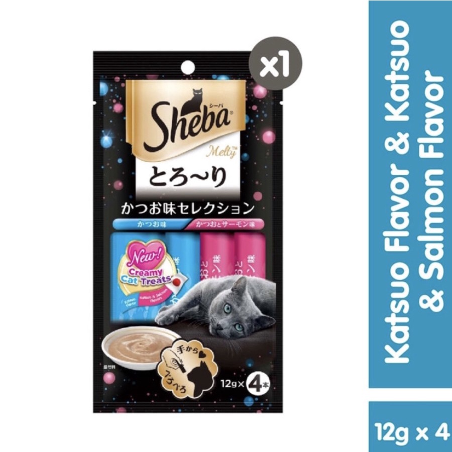 

Sheba Melty Katsuo Salmon 48Gr