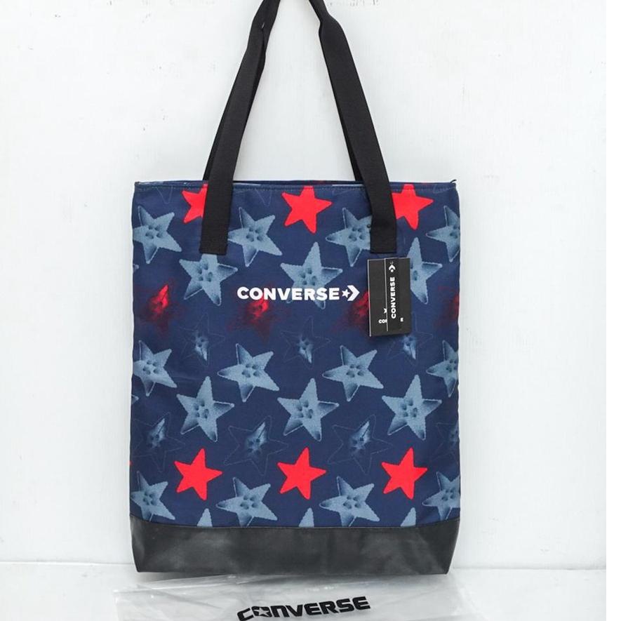 Khusus Tote Bag Converse Import Mirror Original / Tas Gym / Tas Tote Bag / Tas Bahu Laku Keras