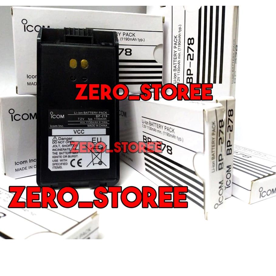 ✨Promo✨ Hari Ini BP-278 Baterai Icom IC-V88 IC-U88 Baterai HT Icom V88 U88 HT BP 278 ICOM BP278 F100