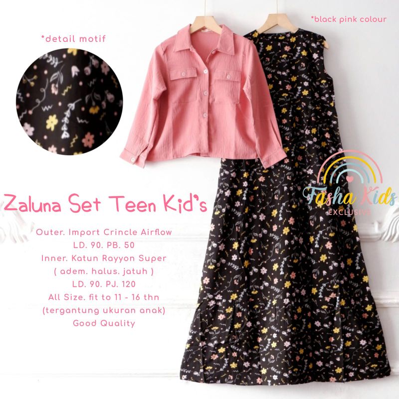 zaluna set teen Kids fasha