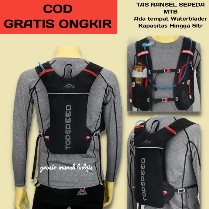TAS SEPEDA HYDROPACK TOPSPEED TRAIL MARATON RUN HYDRO PACK