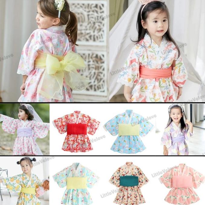 baju kimono anak perempuan kostum kimono anak baju jepang anak japan