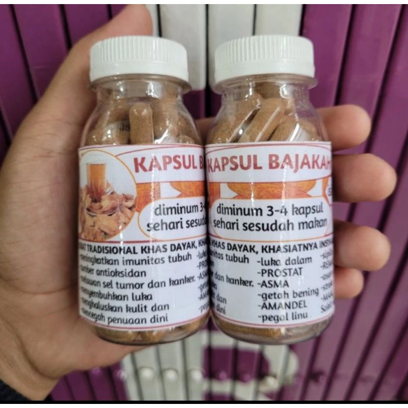 Akar Bajakah Kapsul Asli Kalimantan / Ramuan herbal Akar Bajakah Kapsul