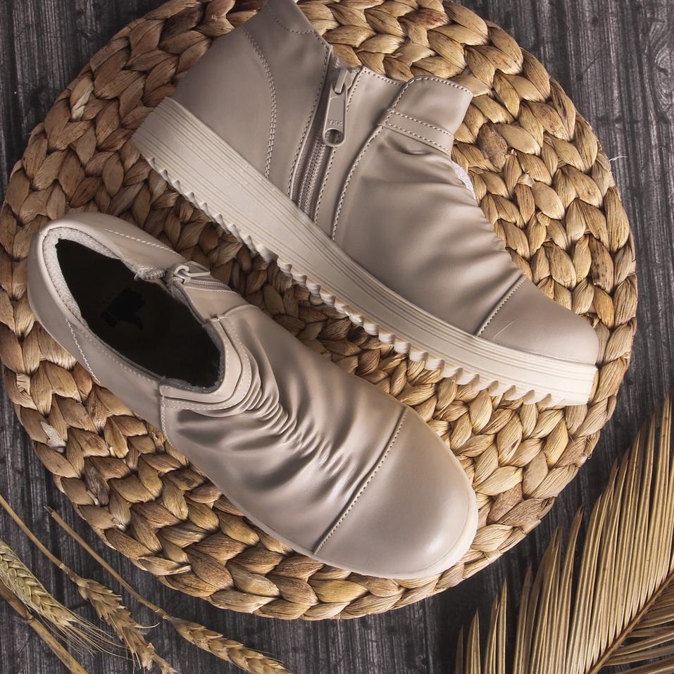 Cek SEPATU WANITA SLETING HASYA TAN ORIGINAL CAQEP First Now