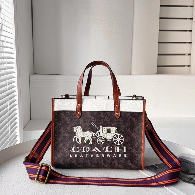 Coach C8458 Women Bags Fashion Classic Large Tote Bag Exquisite Wahdanastore_