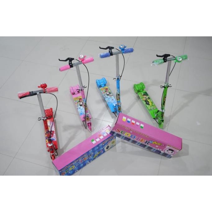 Scooter Otoped Anak Roda 3 / Otoped anak roda 3 + Bell dan Rem Tangan