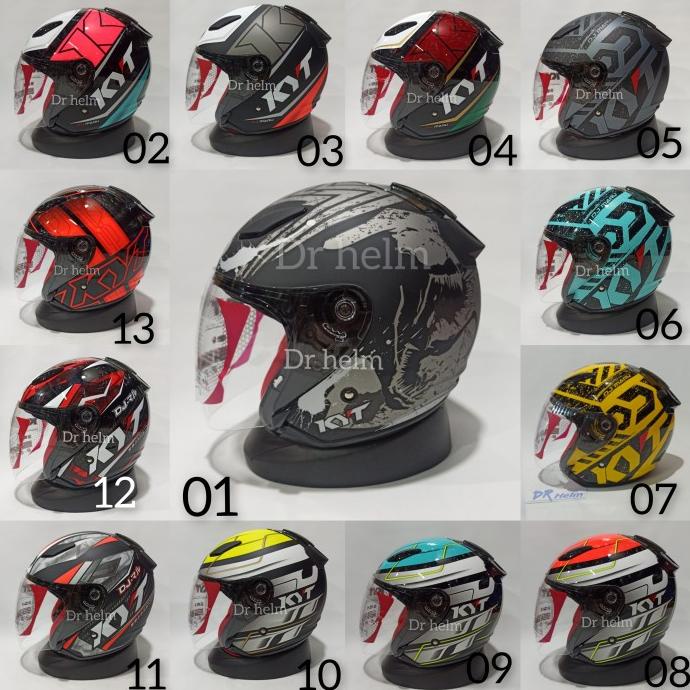 HELM KYT DJ MARU MOTIF XL XXL
