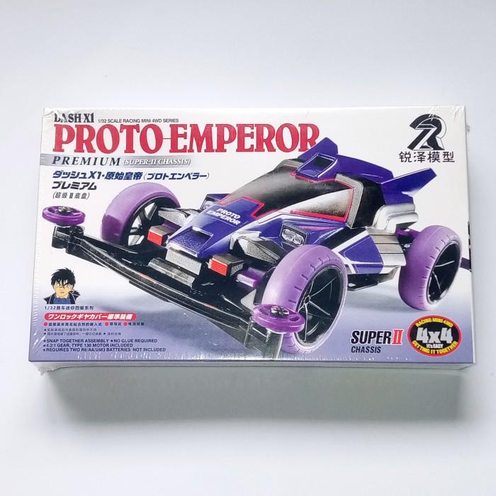 Tamiya Mini 4WD Merk DD Ruize Dash X1 Proto Emperor Premium