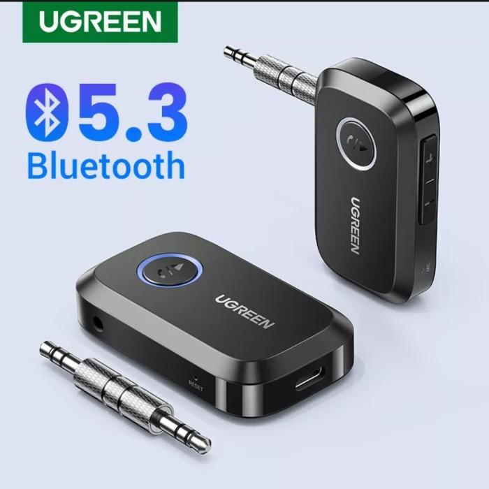Terlaris Ugreen Adaptor Receiver Bluetooth 5.0 Wireless Aptx Jack 3.5 Original