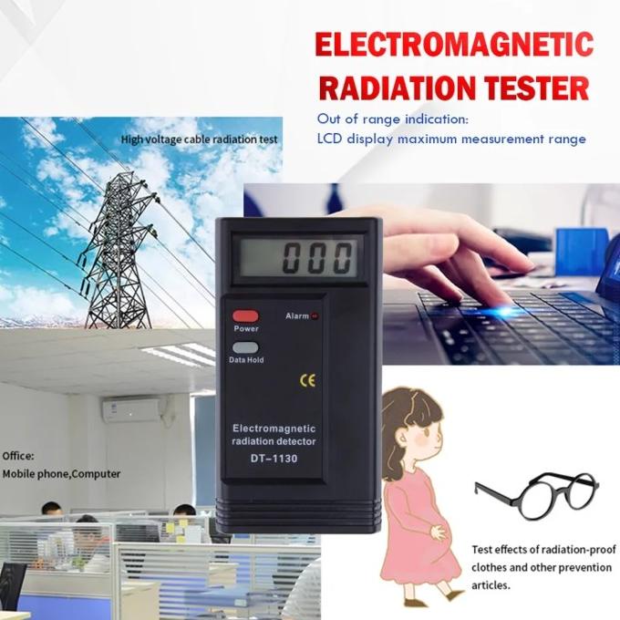 Electromagnetic Radiation Detector Digital EMF Meter Dosimeter Radiasi