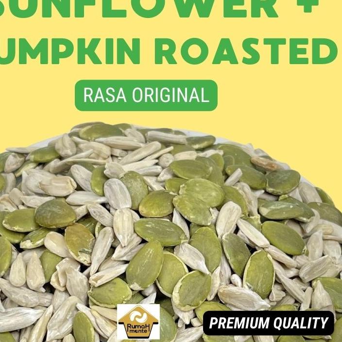 

Discount ✅⭐ TRAIL MIX SUNFLOWER SEED PUMPKIN SEED 500GR BIJI BUNGA MATAHARI BIJI LABU (MATANG OVEN PANGGANG CEMILAN DIET)