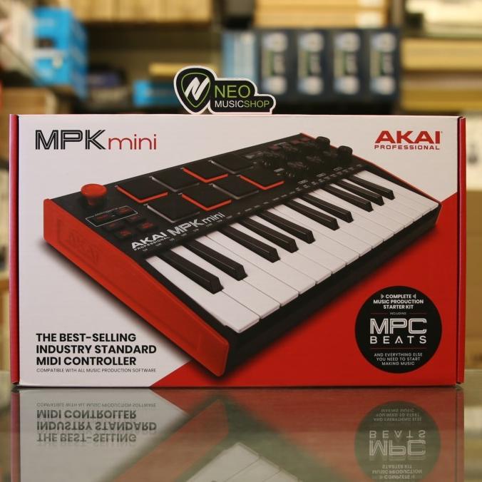 Flash Sale Akai Mpk Mini Mk3 Limited Edition 25Key Keyboard Controller Terbaru