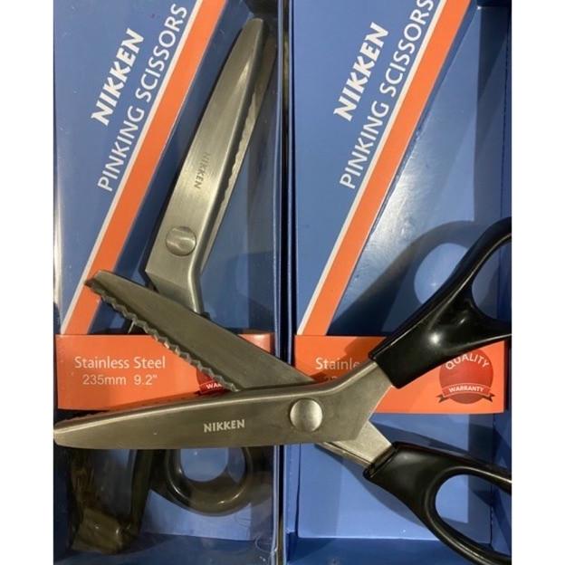 

~@~@~@~@] Gunting zigzag kain - gunting gerigi Nikken pinking scissors