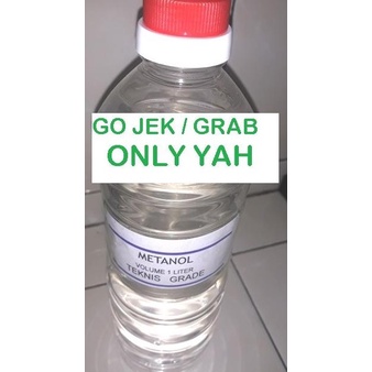 

metanol murni 1 Liter Gojek Grab Only