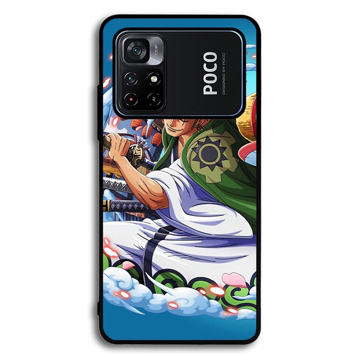 Hardcase Casing Xiaomi Poco M3 M4 M5 F2 F3 X3 C40 Pro Zoro One Piece AB1598 Case Cover