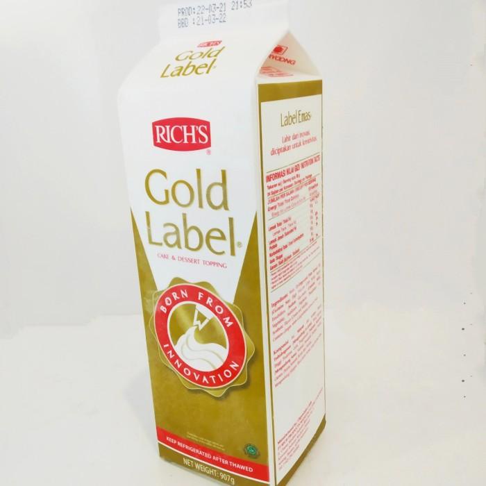 

Terlaris Rich'S Whip Topping Gold Label