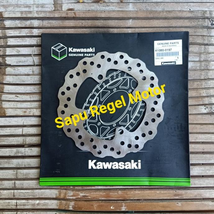 piringan cakram disc brake belakang athlete original kawasaki