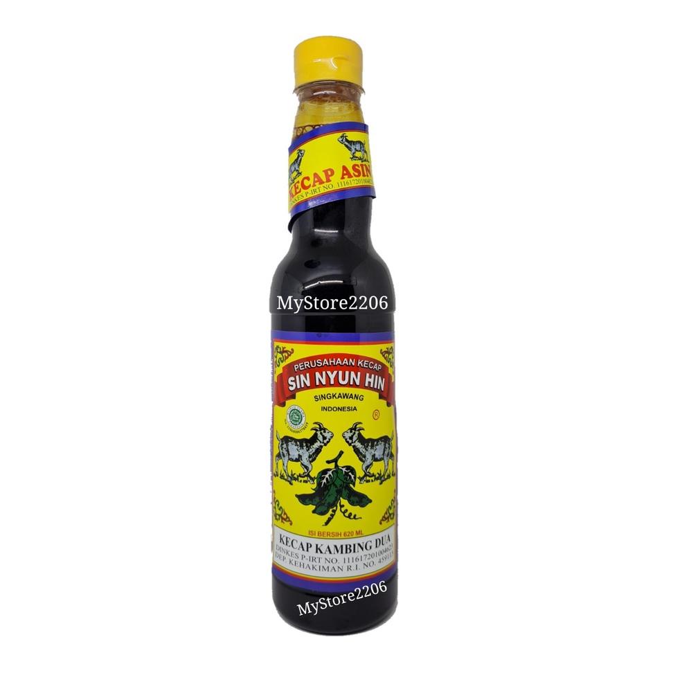 

⚡GROSIR⚡ Kecap Asin Kalimantan cap Kambing Dua Sin Nyun Hin (620ml) BOTOL PLASTIK / Dua Kambing - Singkawang - Kalimantan Barat