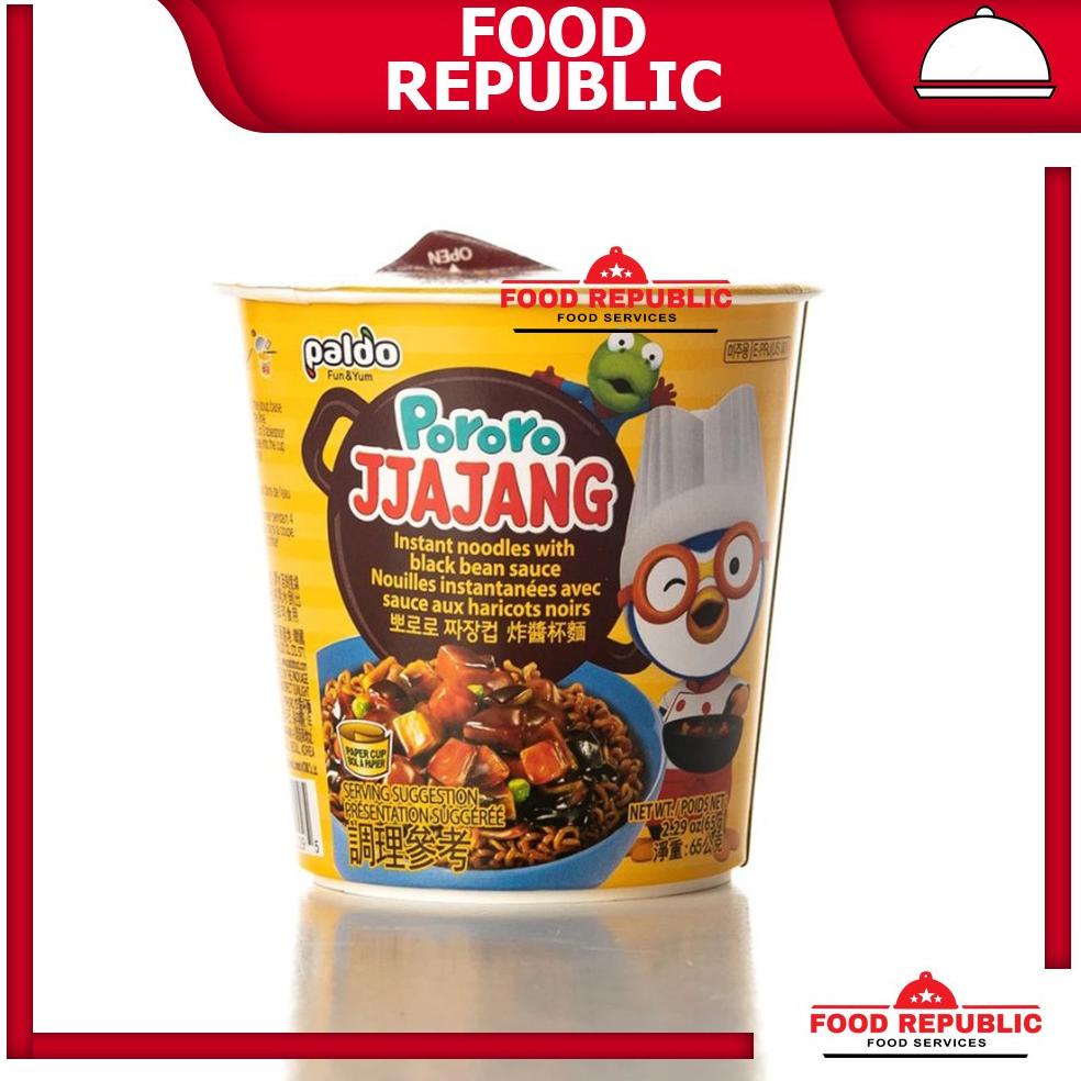 (♥C6369]  PORORO JJAJANGMYUN 65 GR JAJANGMEN JAJANGMYEON CHAJANG MIE ANAK INSTANT