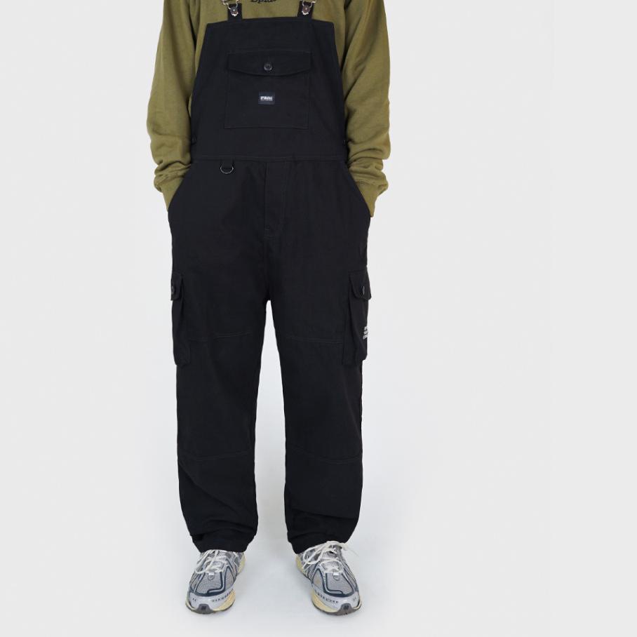 Epidemic Overall Jumpsuit Black Cambridge