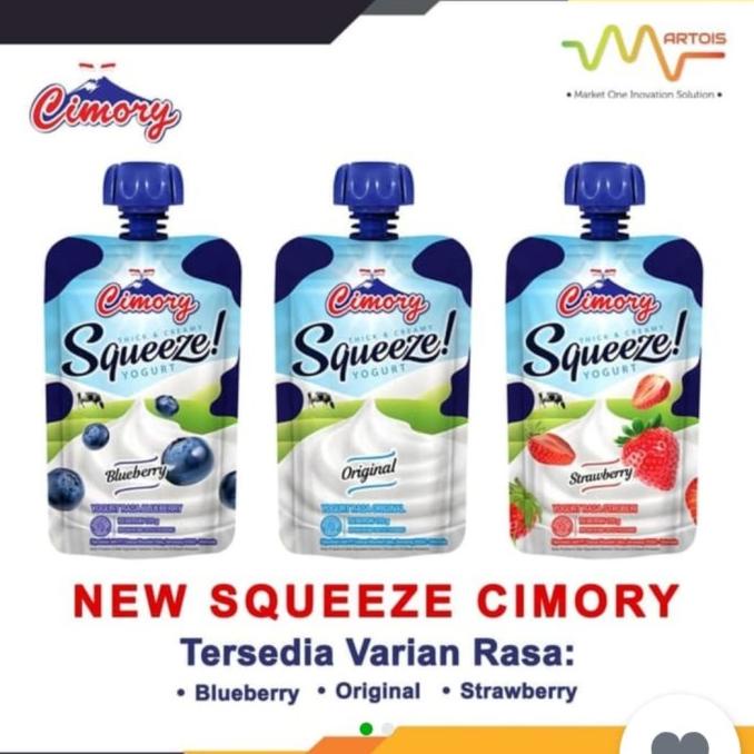 

Cimory Yogurt Yoghurt Cimory Squeeze 120 gram Exp Juli 2020