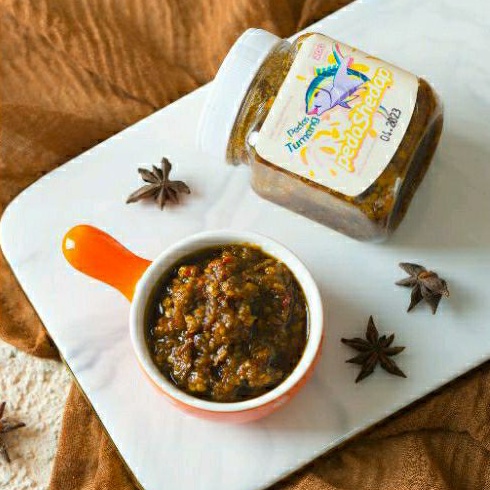 

Sambal Tuna Kemangi (PedaShedap Tumang) by Dapoer Ashedap Kemasan Botol Khas Surabaya