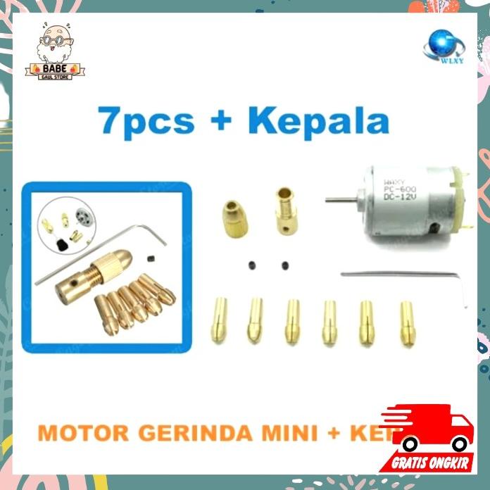 Motor Gerinda Mini+Kepala Gerinda Original