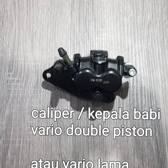 kaliper depan vario 110 2 piston kepala babi vario lama