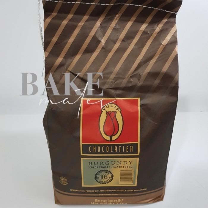 

Terlaris Tulip Burgundy Cocoa Powder Pure Cokelat Bubuk Coklat Kemerahan 250 Gr