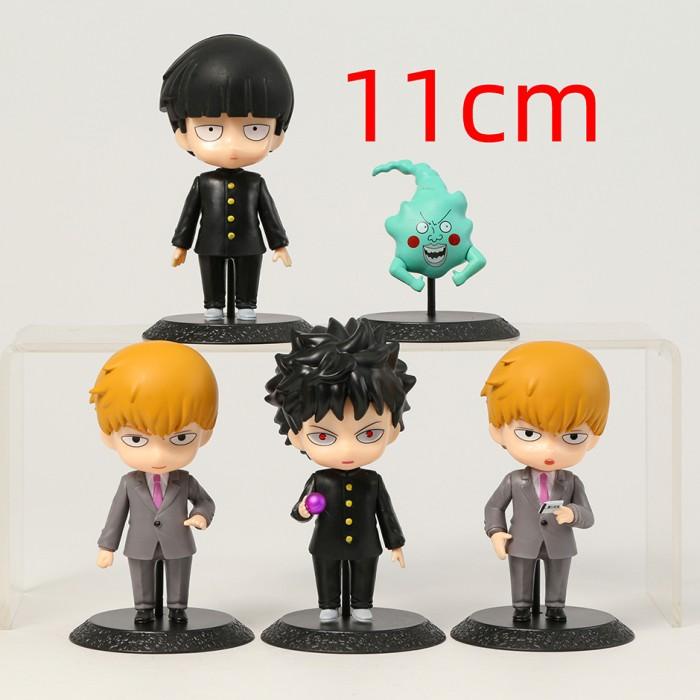 Figure Mob Psycho 100 Shigeo Ritsu Kageyama Reigen Arataka set 5 Best Seller