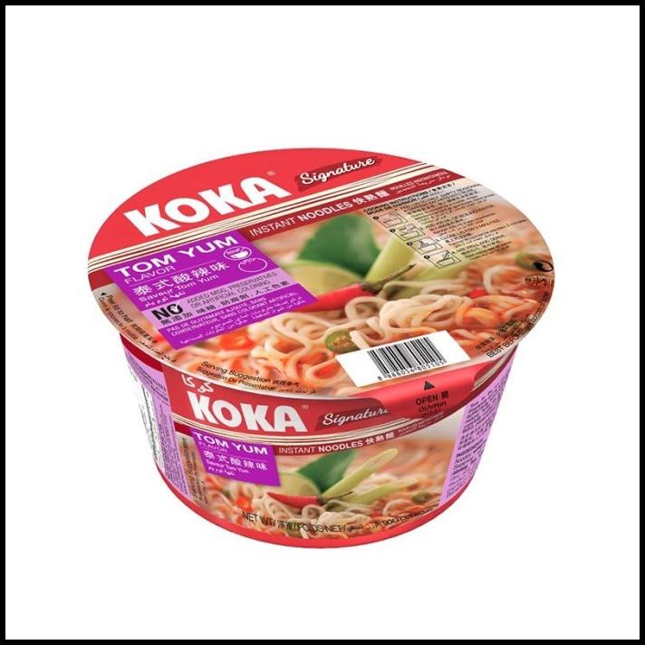 

Kkv Koka Tom Yum Bowl Noodle Mie Instan Kuah Tom Yum Thailand No Msg