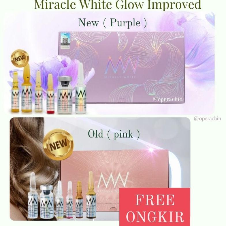 

Miracle White Glow Improve Original ECER dan BOX Miracle White Glow Improved PURPLE UNGU Pink Non COD