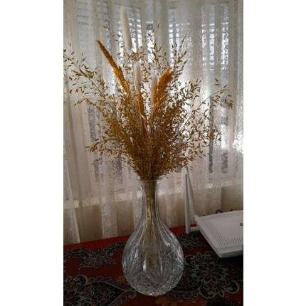 Paket Springkle Rustic Daun Kering Hiasan Buket Bunga Kering Dekorasi Rustic Mahar Craft Dried Flowe