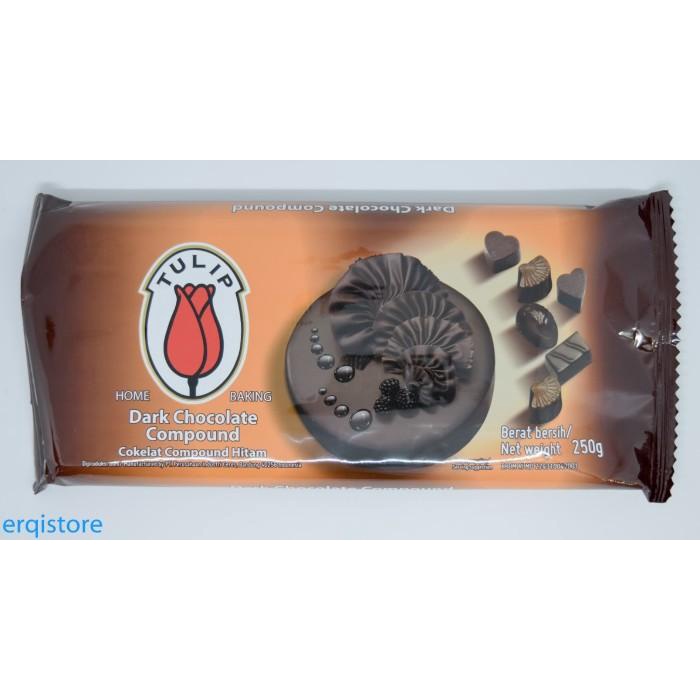 

Terlaris Tulip - Dark Chocolate Compound 250G