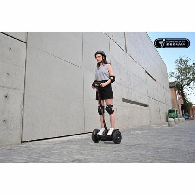 Segway Ninebot S Max Smart Self-Balancing Electric Scooter - Hitam, 10 Inci Ban Padat Anti-Slip