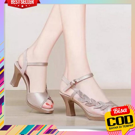 Sandal Jinjit Wanita Terbaru 2023 Haigh Heels Wisuda Hails Pesta Sepatu Haihils Mewah Perempuan Send