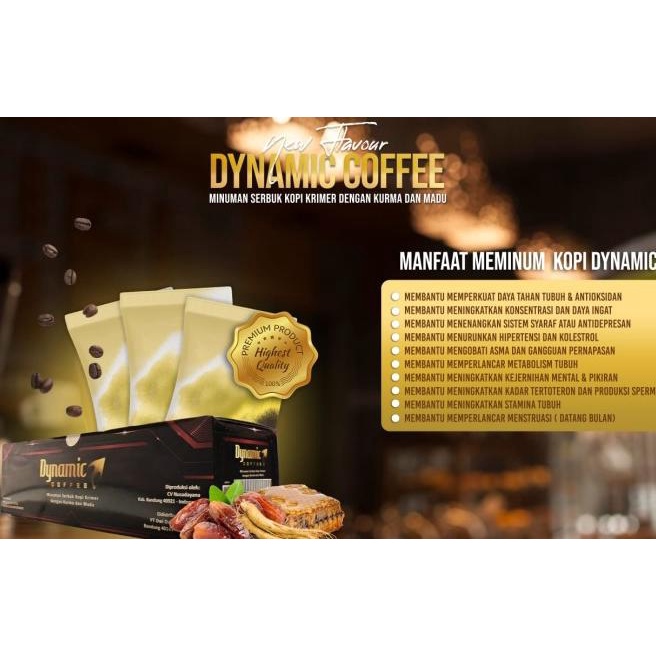 

Coffee Dynamic Kopi Ginseng Stamina Isi 10 Asli