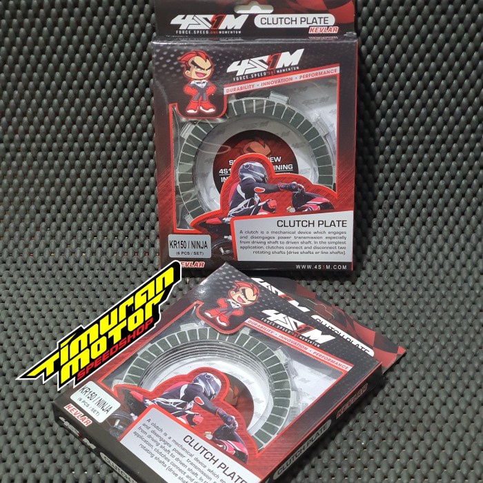 KAMPAS KOPLING 4S1M NINJA 150 KEVLAR