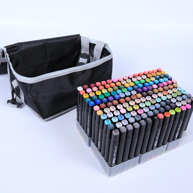 

Touch Set 168 pcs Alcohol-based Sketch marker - Spidol Sketsa Warna