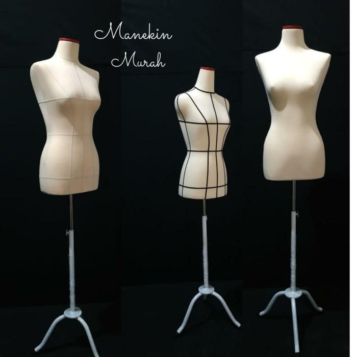 Terlaris Patung Manekin Setengah Badan Wanita Busa Bisa Tusuk/Manekin Jahit