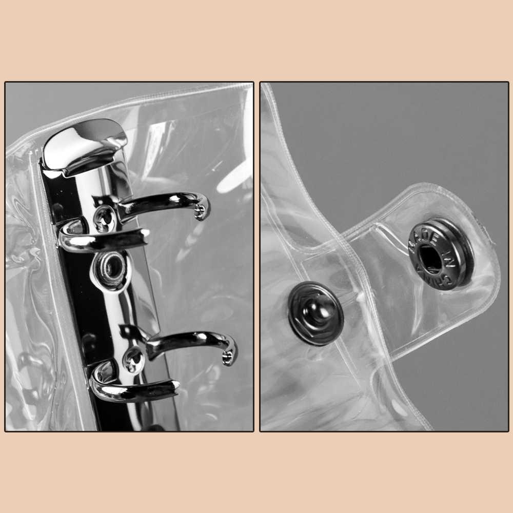 

JIANWU Cover Binder Buku Catatan Jurnal Harian 3 Ring Ukuran A8 - NB-2020